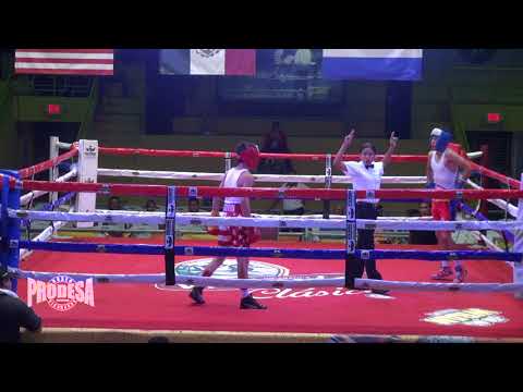Geizi Corea - Exhibicion Amateur - Nica Boxing Promotions