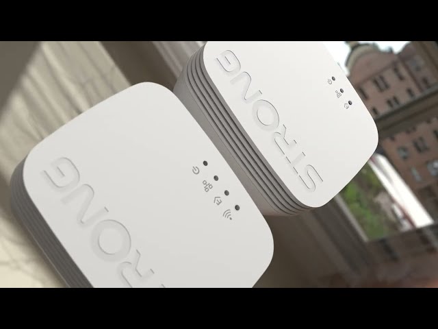 Powerline Adapter Strong PL600M AV600 600 Mbps Plug & Play Ethernet video