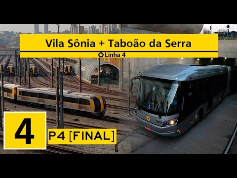 [1099] Metrô SP / ViaQuatro Linha 4 - Amarela P4/4 [FINAL]