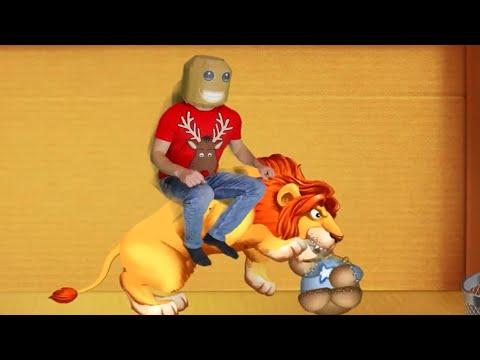 I'm in the Kick the Buddy Game Part #4. In real life. DIY