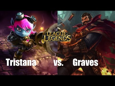 TRISTANA VS. GRAVES PRE SEASON 6 [LEAGUE OF LEGENDS]