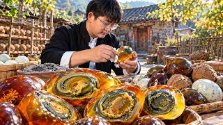 Download lagu Preserved Egg, Songhua Or Bian Egg: A Chinese Delicacy From Ming, Craft in Diaodingji | SanNong mp3