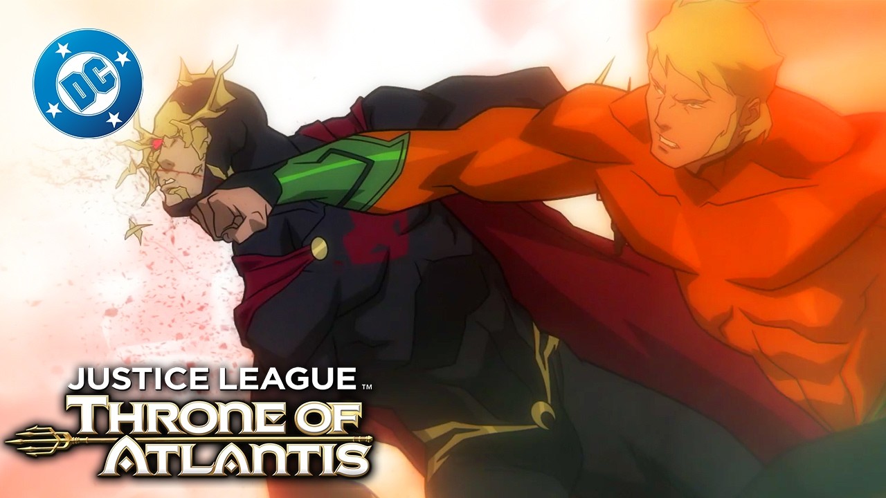 Miniature de la vidéo Aquaman DESTROYS Orm du film La Ligue des Justiciers : Le Trône de l'Atlantide