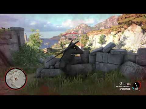 ZAGRAJMY W SNIPER ELITE 4 - ODCINEK 1 -  WYSPA SAN CELINI CZĘŚĆ 1 LET'S PLAY GAMEPLAY