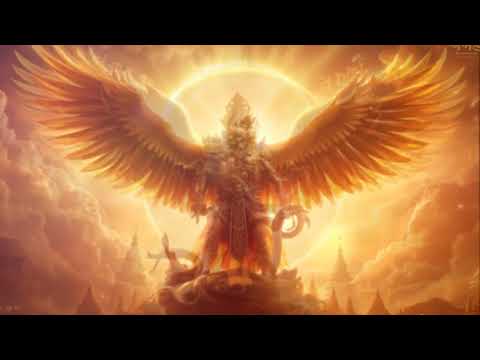 🕊️ Garuda Darshan Mantra | Divine Eagle of Vishnu | Spiritual Protection & Power ⚡