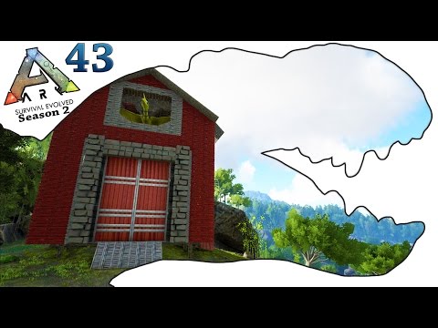 ARK Survival Evolved Gameplay - S2 Ep43 - Dino Barn - Let's Play