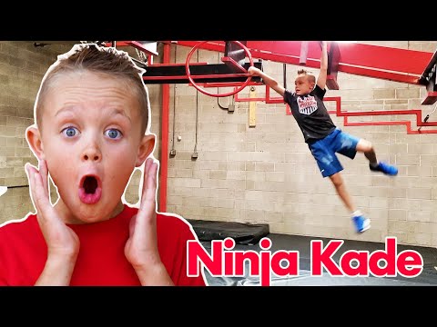 Ninja Kade's Ninja Warrior Competition! Did He Qualify?