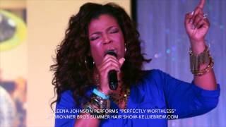 Syleena Johnson performs "Perfectly Worthless" at Bronner Bros Summer Hair Show