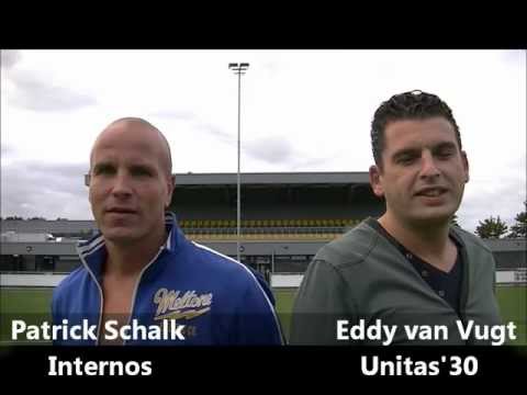 Voorbeschouwing Internos - Unitas'30 , met Patrick Schalk (INT) en Eddy van Vugt (UNI)