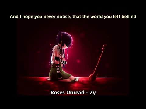 Nightcore (Roses Unread) - Zy (with lyrics)