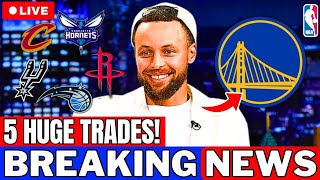 🚨 WARRIORS MAKING 5 MASSIVE TRADES, INCLUDING ONE WITH THE ORLANDO MAGIC! WARRIORS NEWS