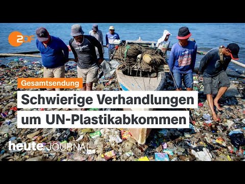 heute journal vom 14.08.2025: Bahn in der Krise, UN-Konferenz zu Plastik, Trump und Putin