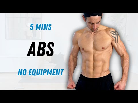 5 Min DAILY ABS Workout | No Equipment | No Repeats