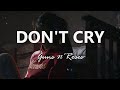 Guns N' Roses - Don't Cry - Lyrics