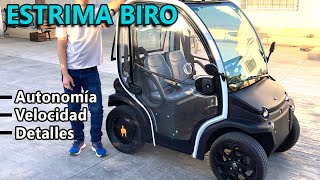 Probamos el ESTRIMA BIRO, el cuatriciclo de 49 eléctrico