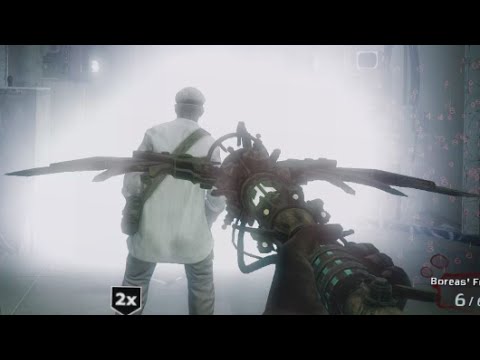 WIND STAFF vs PENTAGON THIEF (Five Scientist) Custom CoD BO1 Zombies Mod Gameplay Video