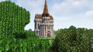 How to Build Your First Castle - Minecraft Tutorial