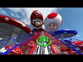 VR 360 Super Mario Bros  Movie Roller Coaster 2023