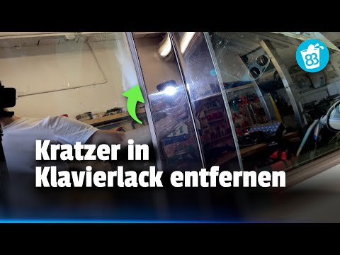 Klavierlack B Säulen Kratzer entfernen: Polieren mit PXE 80 und  Sonax Profiline EX 04-06