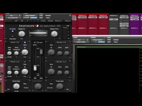 ノックするキック!! Brainworx bx_saturator V2 を使用