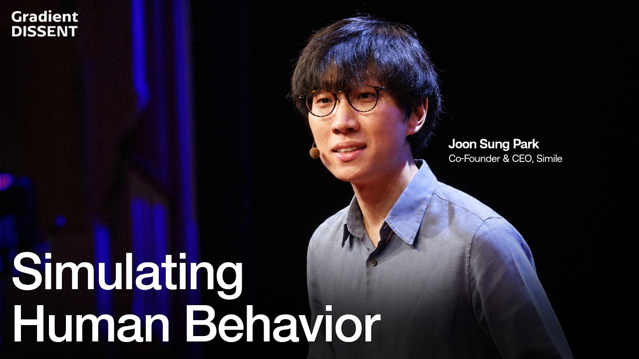 AI Can Now Predict 85%+ of What You’ll Do Next | Simile Co-founder & CEO, Joon Sung Park