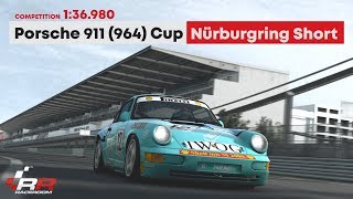 RaceRoom - Porsche 911 (964) Carrera Cup @ Nürburgring Short - 1:36.980