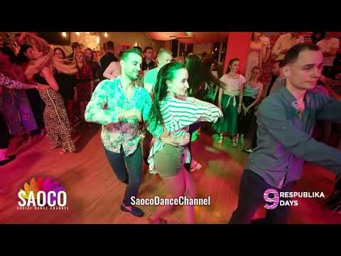 Sergio Timbachata and Renata Sakaeva Salsa Dancing at Respublika Days 9, Saturday 04.05.2019