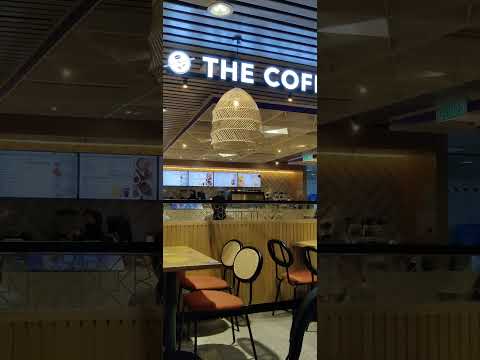 O grão de café e a folha de chá no aeroporto internacional de KL #malaysia #kualalumpur #iitbombay