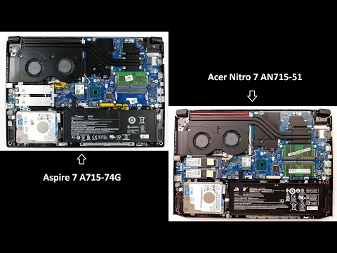 Acer Aspire 7 A715-74G (2019) = Acer Nitro 7 - Unboxing, 1 benchmark and 3 games tested