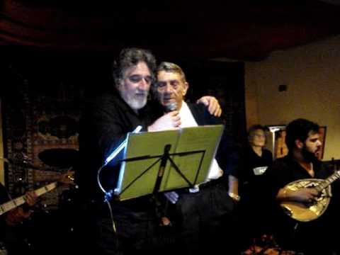 Prof:Stavros e dd13xgrego com a Banda Meteora de Musica Grega-Caraoque