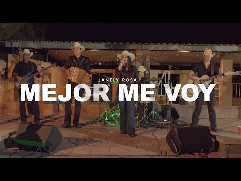Janely Rosa - Mejor Me Voy (En Vivo) 