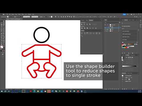 Convert Shapes to Strokes in Adobe Illustrator for Trim Paths Animation