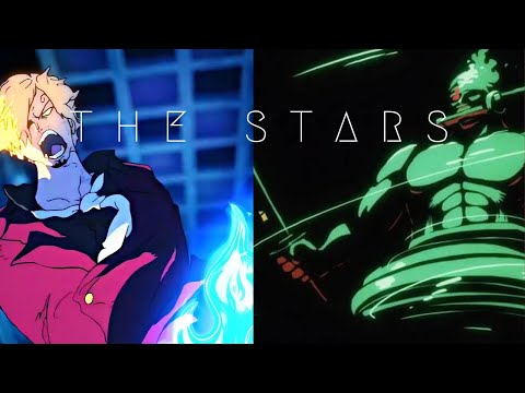 One Piece AMV - The Stars Take The Stage | Zoro VS King & Sanji VS Queen