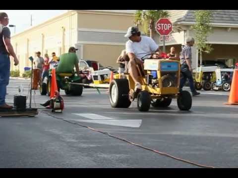 LAWN MOWER TUG A WAR AT BEEF O BRADY'S PART 1