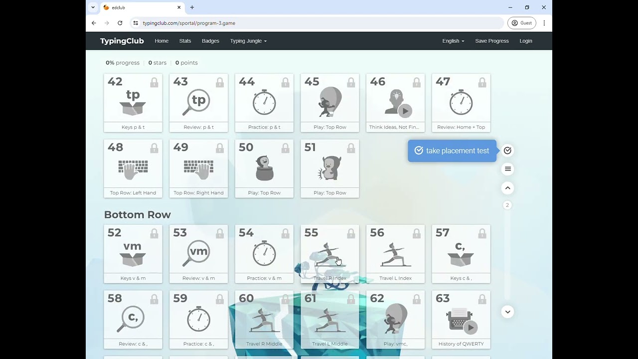 How to hack typing club!