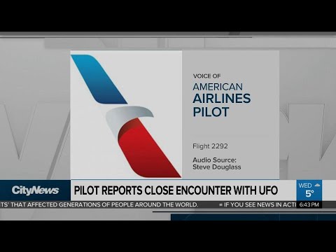 Pilot reports close call with UFO