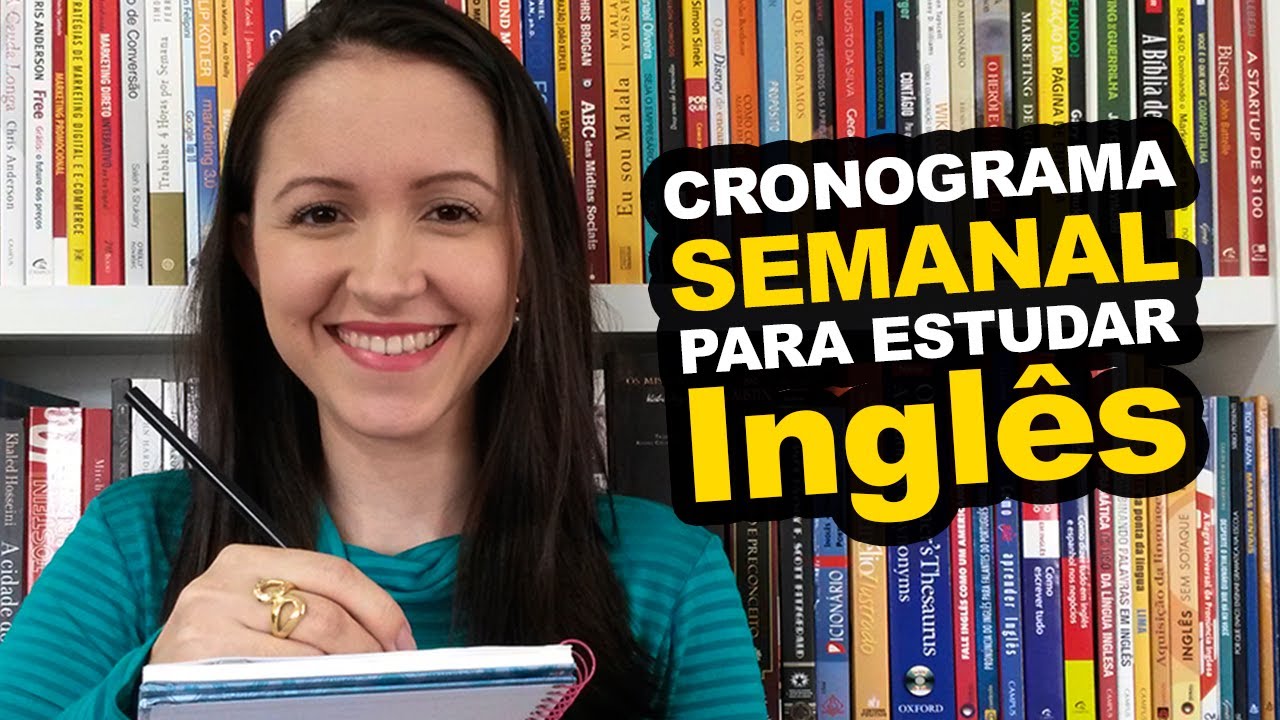 Cronograma Semanal para Estudar Inglês