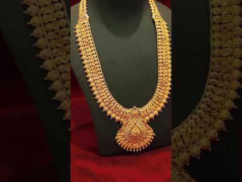Traditional South Indian Gold Malai | Gitanjali Jewels by Sivagami Jewellery, Tirunelveli #jewellery