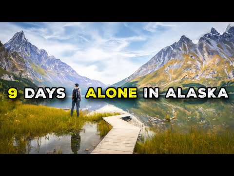 Hiking 9 Days Alone Through Alaska (Relaxing 4k)