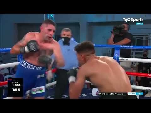 Santiago Sánchez vs.  Rodrigo Escasena - Boxeo de Primera - TyCSports