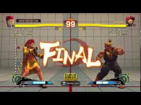 SSF4AE - OrGy ( Viper ) Vs Sr. J0guinh0s ( Akuma ) ..^.^..