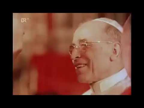 Pio XII Bênção Apostólica em um filme alemão. #pope #tridentinemass #vatican #cinema