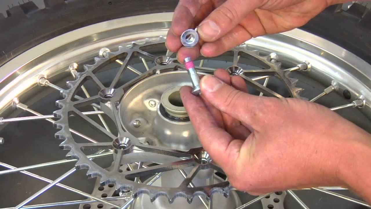 Sprocket Bolt Installation