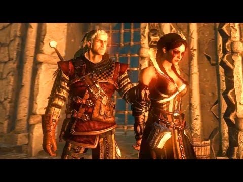 King Radovid Blinds Philippa Eilhart in Prison (Witcher 2 | Geralt in Loc Muinne)