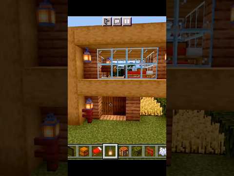 "EPIC! Build small modern house in Minecraft!" #ytshorts