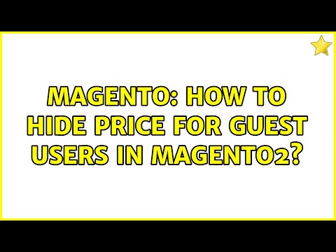 Magento: How to hide price for guest users in magento2?