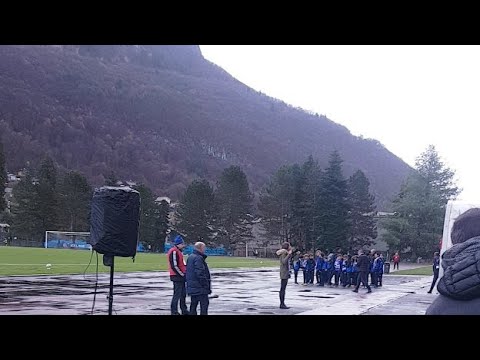 Annecy-le-Vieux - ASF Andrézieux-Bouthéon (Coupe de France 2018/2019 ; Entrée des joueurs)