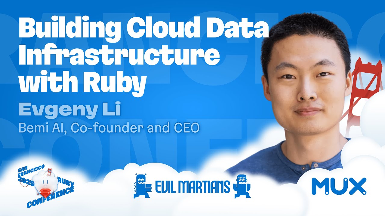 Building Cloud Data Infrastructure with Ruby