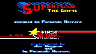 [Amstrad CPC] Superman - The Game - Longplay