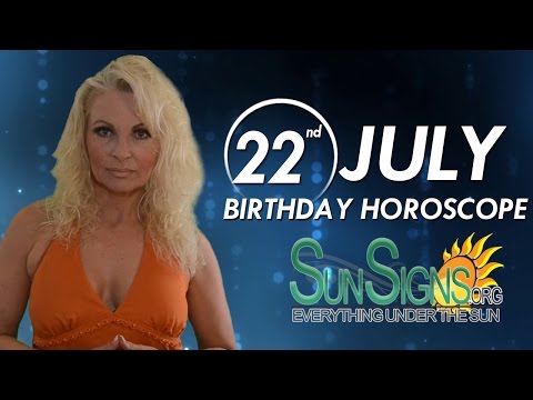 July 22nd Zodiac Horoscope Birthday Personality - Cancer - Part 1